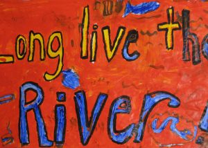 river sign